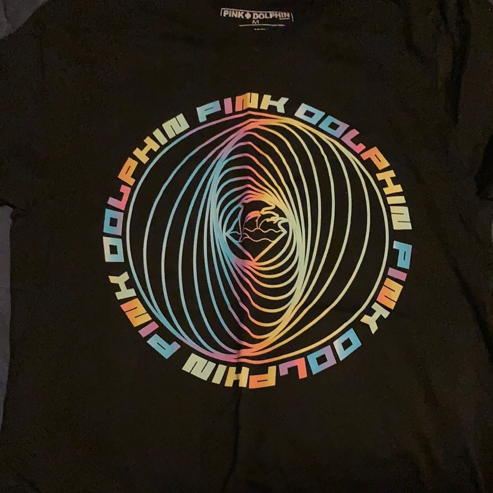 Pink Dolphin black t shirt